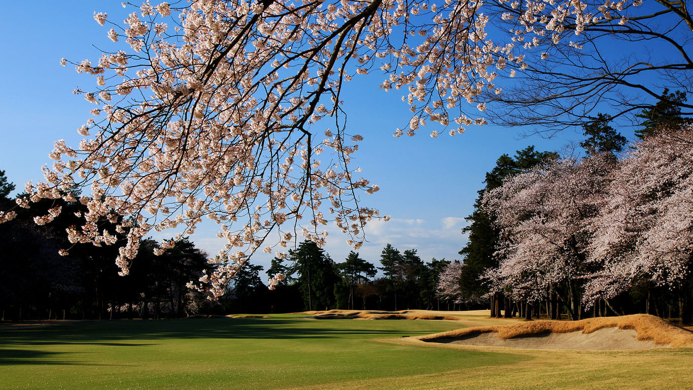 Abiko Golf Club â€” Historic clubhouse view