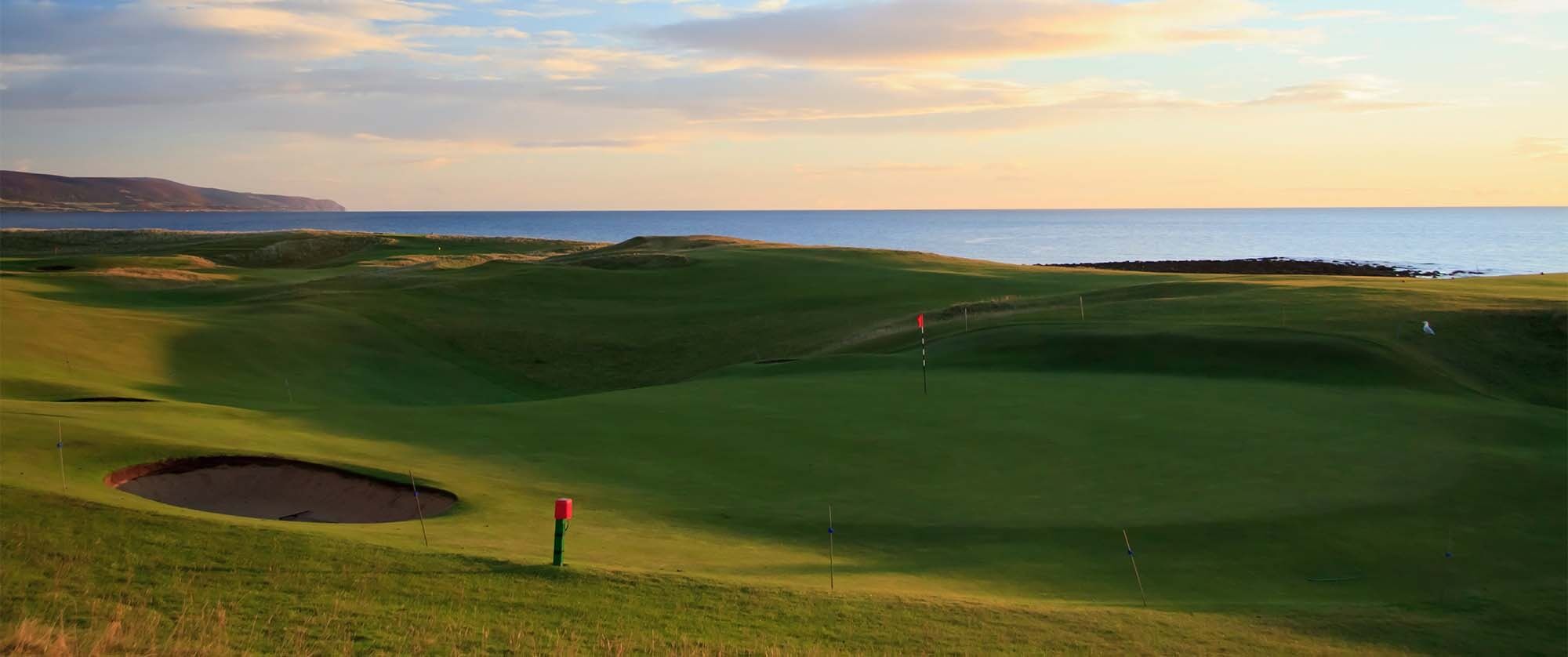 Brora fairways looking north