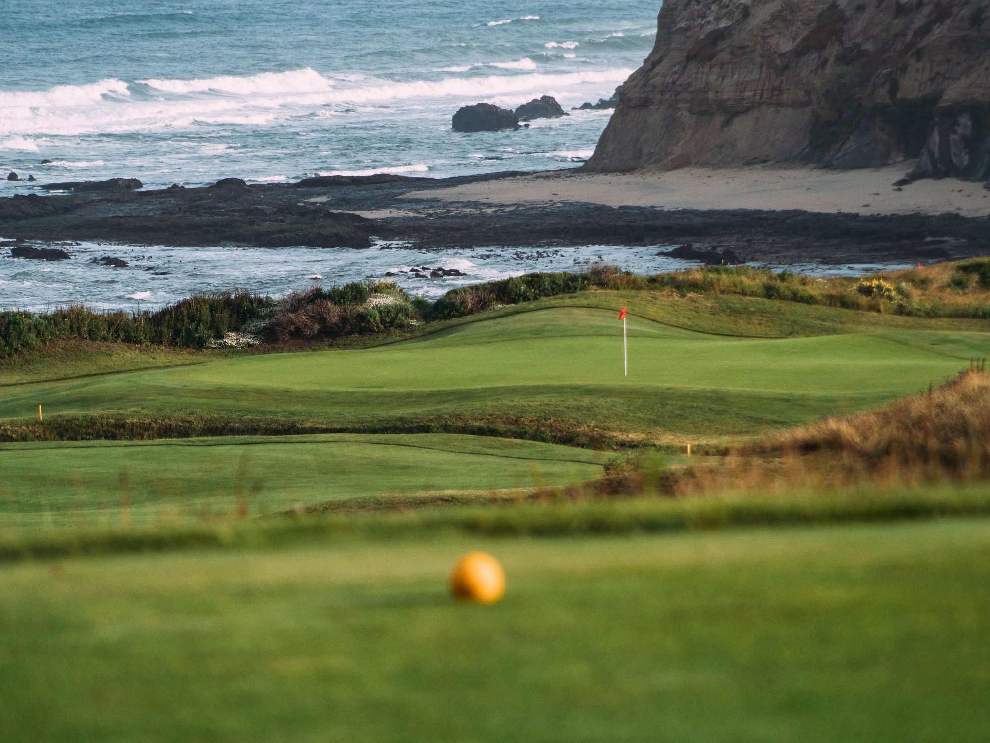 Half Moon Bay coastal fairway