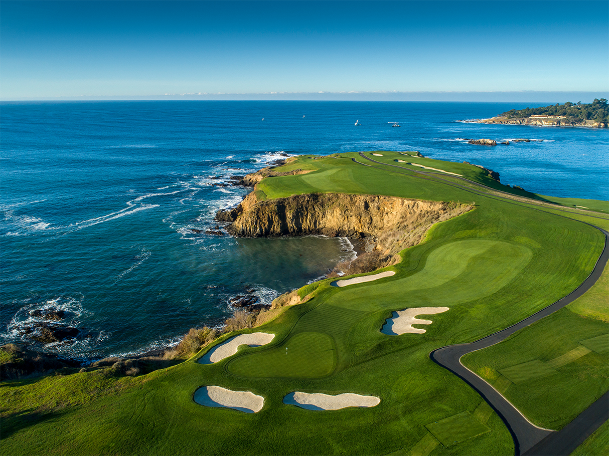 Pebble Beach Golf Links Course View