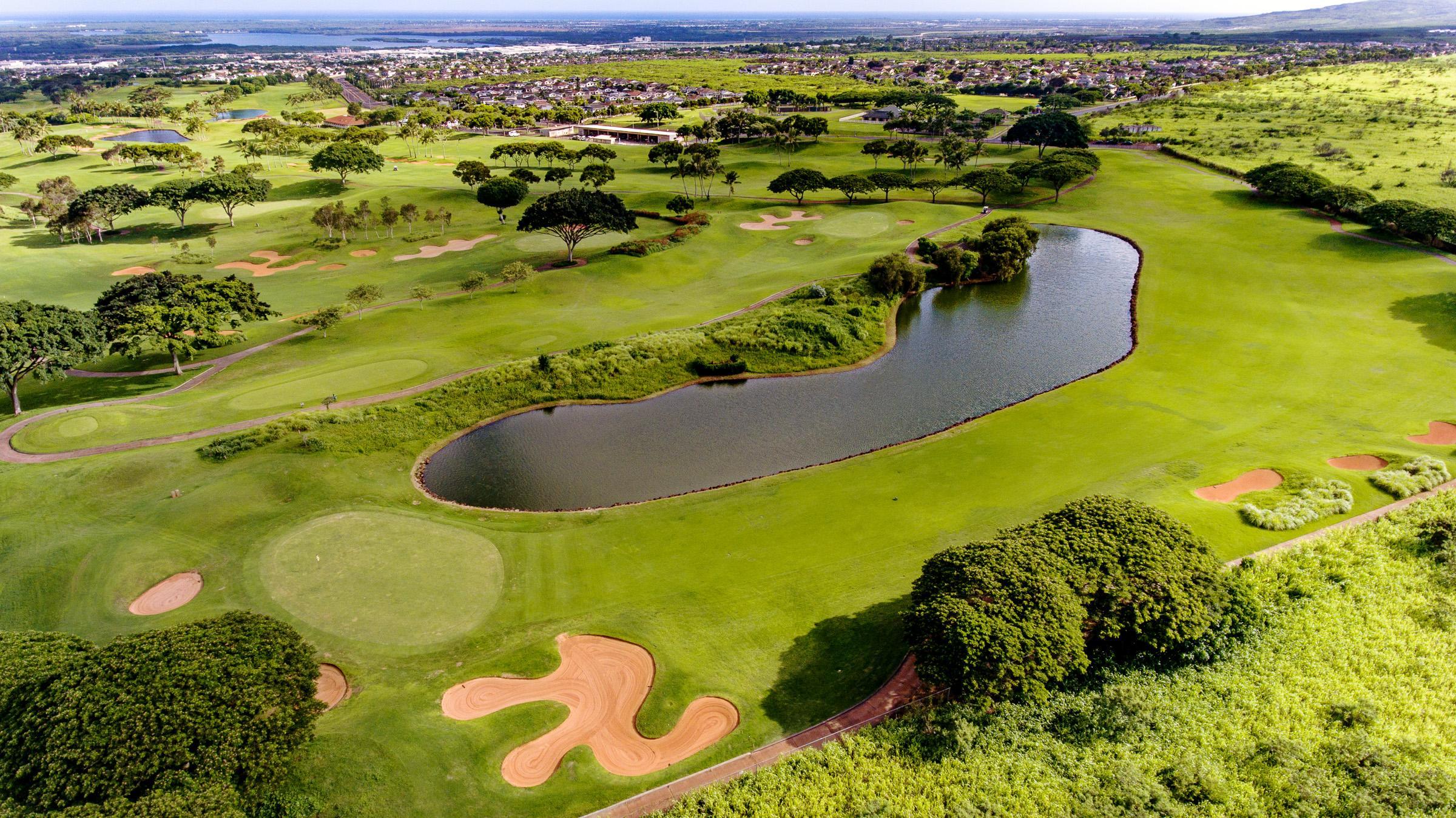 Royal Kunia Golf Club Approach