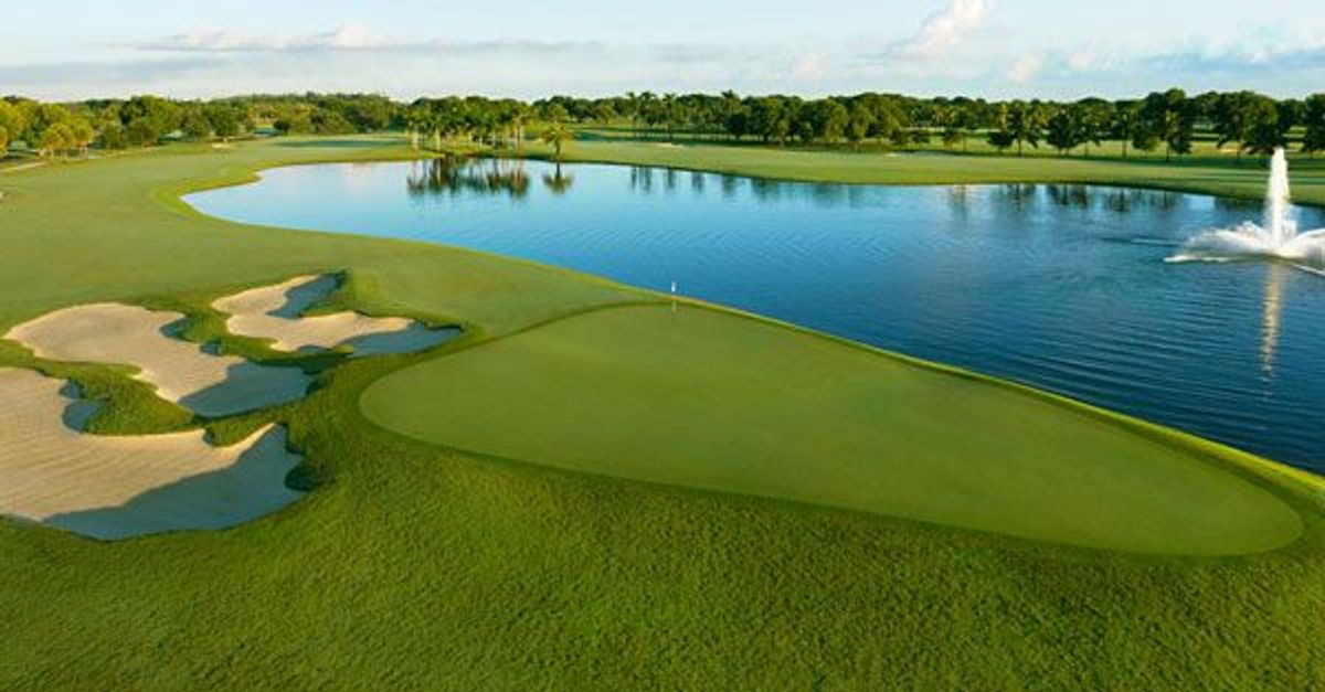 Blue Monster 18th Hole